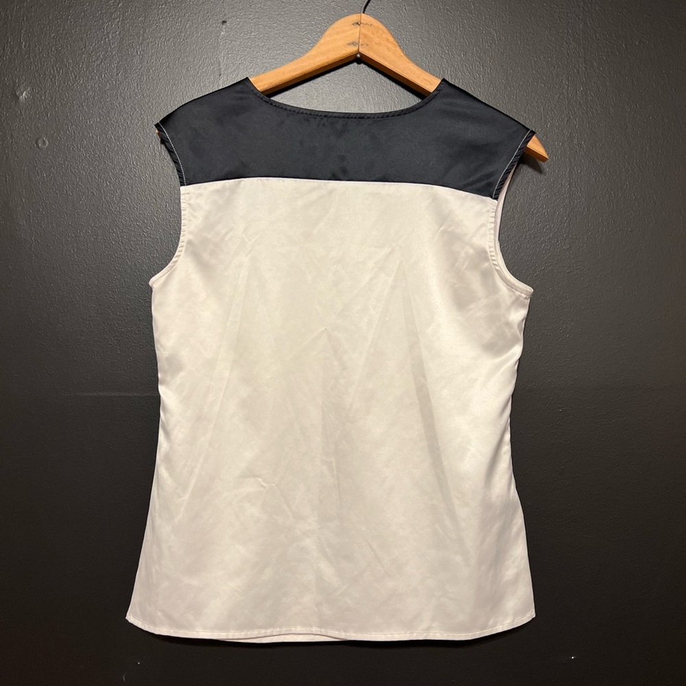 Ann Taylor Colorblock Sleeveless Blouse - Picture 5 of 16